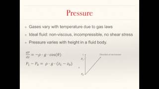 1st year engineers: fluid mechanics formulae and their application