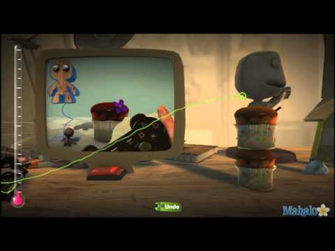 Little Big Planet 2 Walkthrough - Tutorial - Gluing