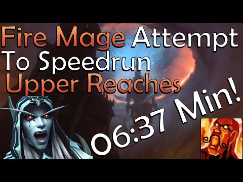Fire Mage First Attempt to speedrun Upper Reaches //6:37 Min//