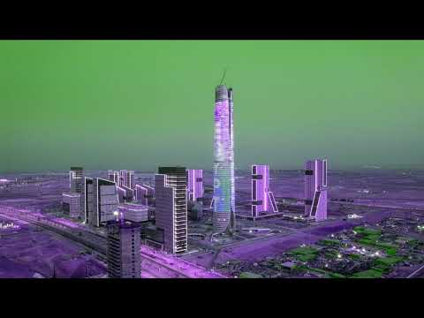 En Arabia Saudita construyen una ciudad futurista en el desierto