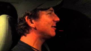 Songwriter Ryan Bizarri & family in the car with "Eat Sleep Love You Repeat" Rodney Atkins