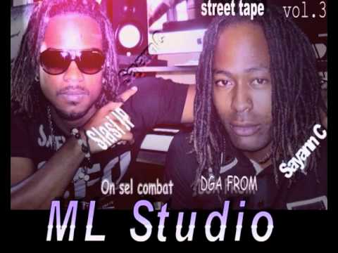 Sayann C & SLASI JP Paré au combat DGA From studio sreet tape 2013