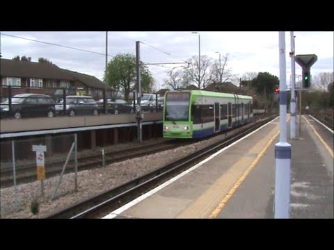 Trains and Trams at Beckenham Junction