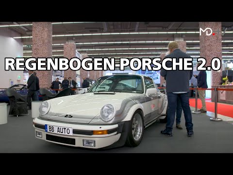 MD.IAA 2019 – Car-Design: Ein moderner Regenbogen-Porsche