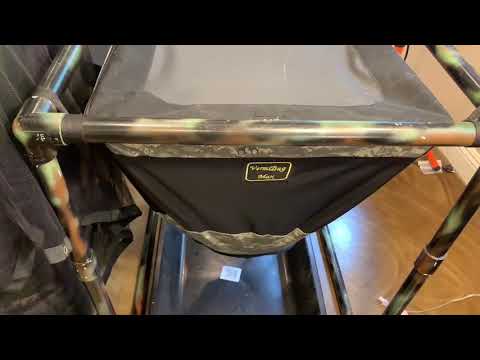 First harvest of the VermiBag Max.