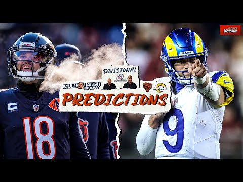 Mully & Haugh share Bears-Rams predictions for divisional round | 2025 NFL playoffs