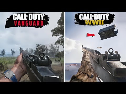 COD WW2 vs. Cod Vanguard  - Ultimate Face-Off Comparison
