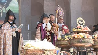 Աստվածածնի Վերափոխման տոնին Մայր Տաճարում տոնական պատարագ է մատուցվել