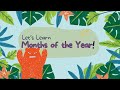 Months Of The Year A Fun Song January To December Toddler Learning Song JumpyKidsTV