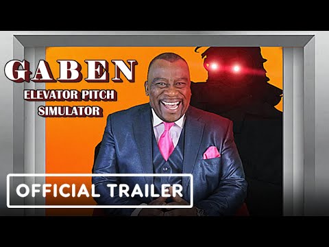 GABEN: Elevator Pitch Simulator  -- a comedy visual novel | VHS horror trailer