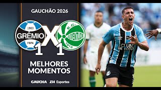 MELHORES MOMENTOS (COM IMAGENS): GRÊMIO 1x1 JUVENTUDE | RÁDIO GAÚCHA | GZH | 31/01/2026