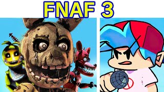 Friday Night Funkin' VS Five Nights at Freddy's 3 FULL WEEK (Toy Chica Foxy Bonnie) (FNF Mod/FNaF 3)