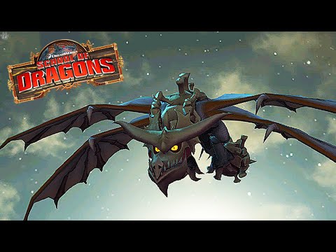 FOUR-WINGED TERROR! School of Dragons: Dragons 101 - The Bonestormer