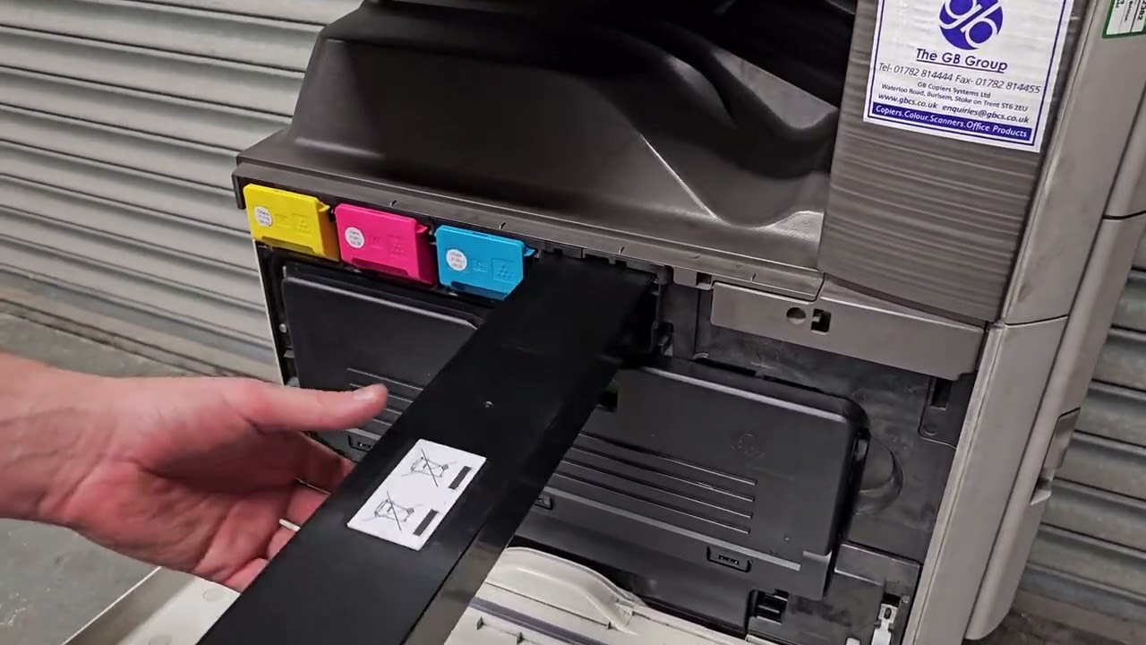 Replacing Toner Sharp MX 2314, 2614 And MX-3114