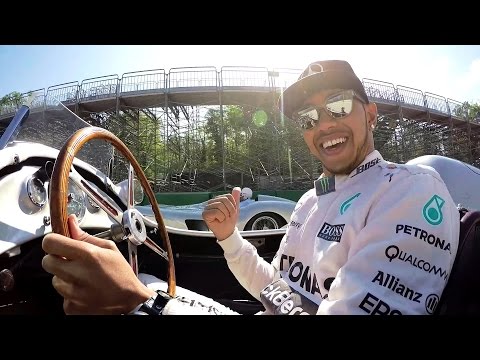 Monza Magic with Lewis and Stirling Moss - Mercedes-Benz original