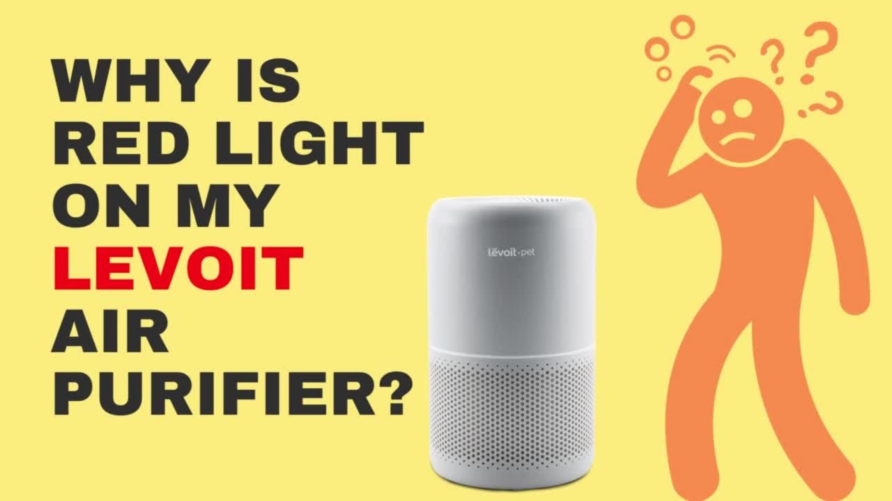 Watch video Troubleshooting Levoit Air Purifier Red Light: How to Reset and Fix Issues Now Troubleshooting Levoit Air Purifier Red Light: How to Reset and Fix Issues