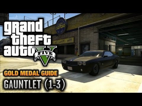 GTA 5 - Walkthrough Part 77 - HEIST: The Big Score - Gateway Vehicle - Gauntlets