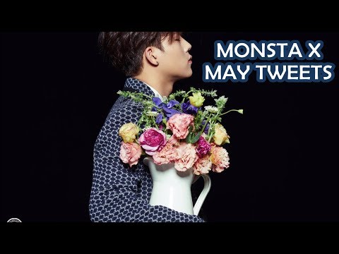 [ENG] MAY 2017 MONSTA X 몬스타엑스 Twitter Compilation
