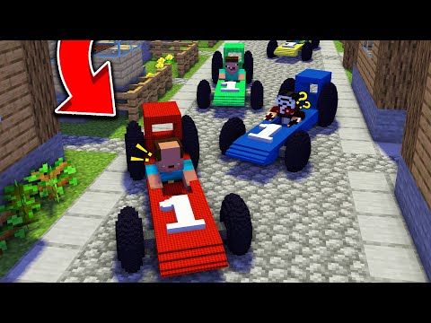 BALON KAFA İLE POLİS OLMA YARIŞI !! - Minecraft