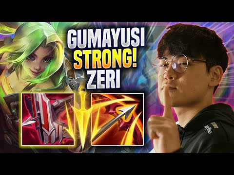 GUMAYUSI IS SO STRONG WITH ZERI! - T1 Gumayusi Plays Zeri ADC vs Lucian! | Preseason 2023