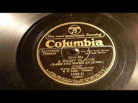 Give Me A Night In June