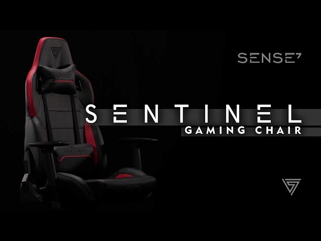 Sense7 Sentinel Silla Gaming Negra/Roja video