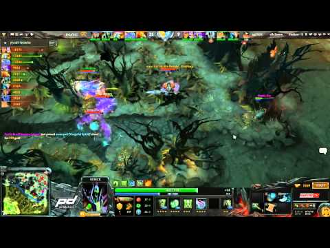 Dreamhack Dota2 Invitational - Mouz vs Fnatic game 1