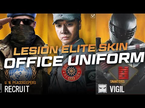 Lesion Elite Skin & New Rainbow Six Siege Elite Skin Concepts Y6S4 [LEAKED]