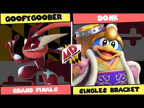 Mega Drive #63: GoofyGoober (Greninja) Vs Donk (King Dedede) GRAND FINALS? SSBU