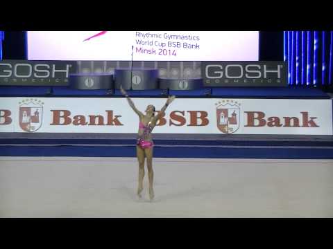 Rivkin Neta (ISR)  hoop  Qual Cup of World 2014 Minsk