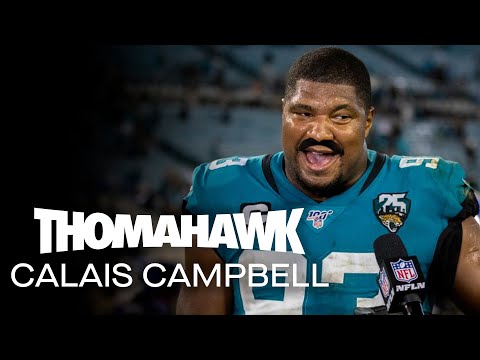 Calais Campbell on the last game at the black hole | ThomaHawk