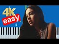 Olivia Rodrigo Drivers License Slow Easy Piano Tutorial 4K