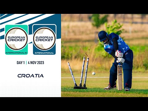 🔴 ECI-W & ECI Croatia 2023 | Day 1 | T10 Live International Cricket | European Cricket