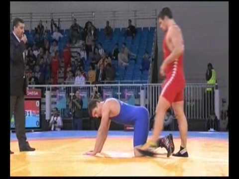 Wrestling Greco-Roman 96KG 1/2 Final ITA - UKR