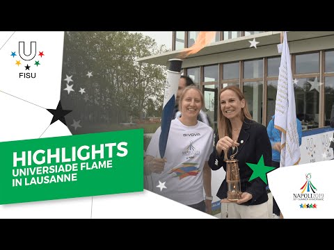 The Universiade flame runs through the home of university sport en route to 30th Summer Universiade