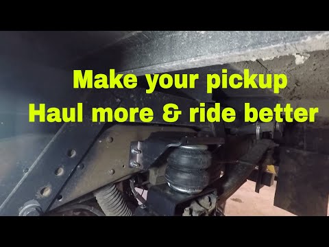Installing air bags on the F 250