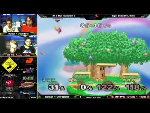 HST2 - Strawhat Dahean + Overtriforce vs Armada + Trifasia - Melee Teams Winners Semi Finals
