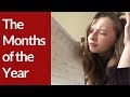 MONTHS of the YEAR in BRITISH ENGLISH