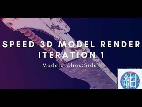 Speed 3d Modeling Timelapse Episode 1