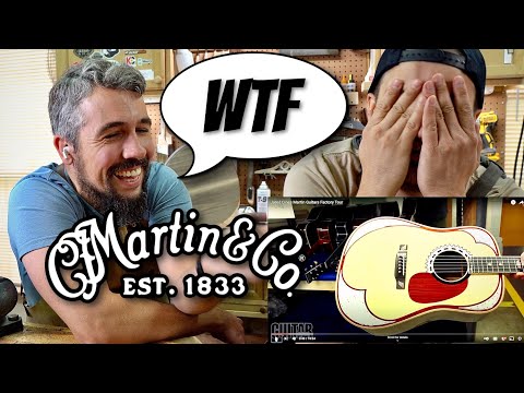 Professional Luthier Reacts: Martin Guitar Factory Tour