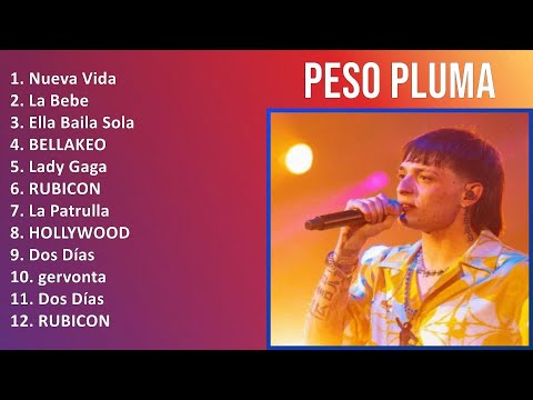 Peso Pluma 2024 MIX Nuevas Canciones - Nueva Vida, La Bebe, Ella Baila Sola, BELLAKEO