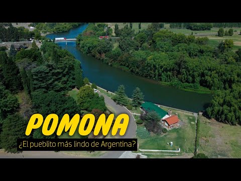 🌲🌲 Así es POMONA desde el aire ¡Te sorprenderá! 🌳🌳  RIO NEGRO 2025 🌲🌲