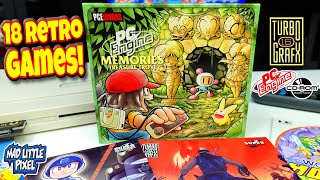 18 Hidden Retro Gems UNBOXED! PC Engine Memories Treasure Trove (PCE Works) CONTROVERSIAL!?