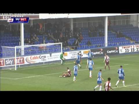 Highlights: Hartlepool United 0-1 Cheltenham Town