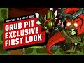 Shovel Knight Dig Gameplay - The Grub Pit and Hive Knight Boss Fight