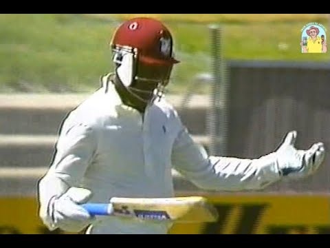 Desmond explodes!! Blatant Aussie umpire cheating #4. Aust vs WI 5th Test Adelaide 1988/89