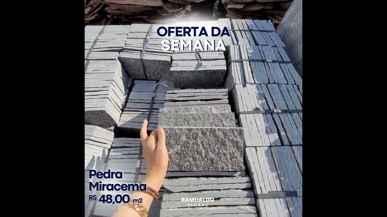 Pedra Miracema Ramualdo Pedras: Lojas em Goiânia e Senador Canedo #pedramiracema #pedrasnaturais
