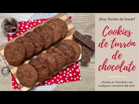 🎅¿TE HA SOBRADO TURRÓN DE CHOCOLATE?🍫 ¡PREPARA ESTAS COOKIES!🍪 Galletas de Turrón Suchard