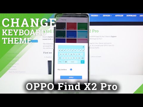 How to Change Keyboard Theme in OPPO Find X2 Pro – Personalize Keyboard Style