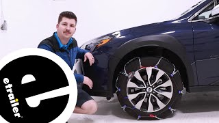 Beginner’s Guide to Installing the pewag Servo RS Tire Chains on a 2023 Subaru Outback Wagon